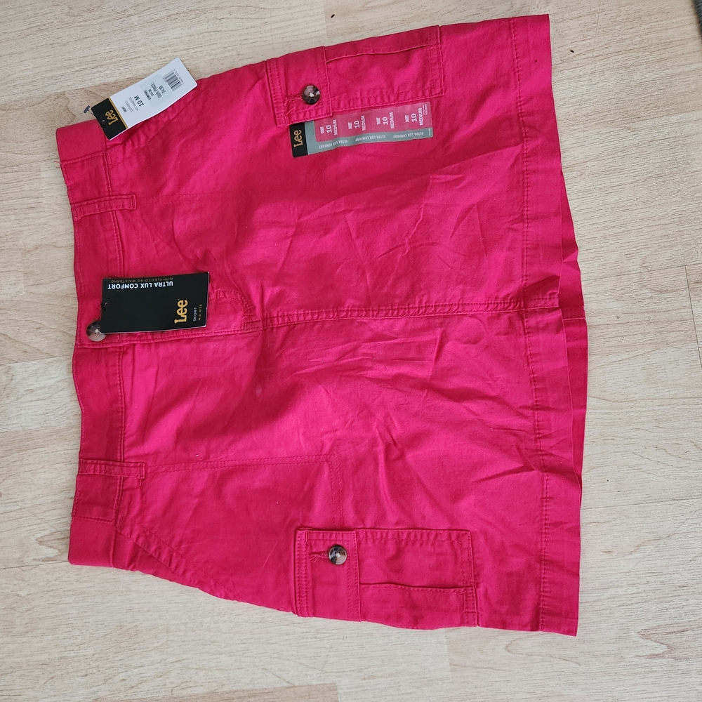 Lee Fuchsia Utility Skort, Brand NEW